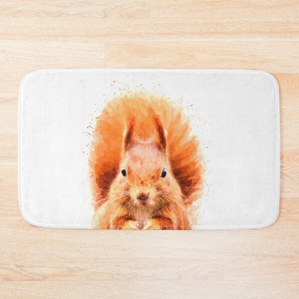 Item preview, Squirrel watercolor animals nursery decor designed and sold by DelzStudio.
