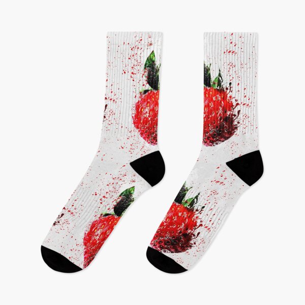 Item preview, Strawberry Watercolor Splash designed and sold by hatimelhag.