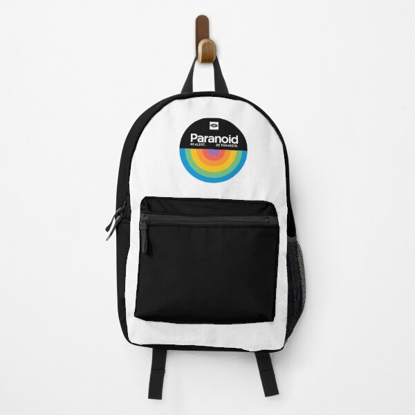 Item preview, Paranoid Classic Patch (Black/Colour on White) designed and sold by Fox Newton.