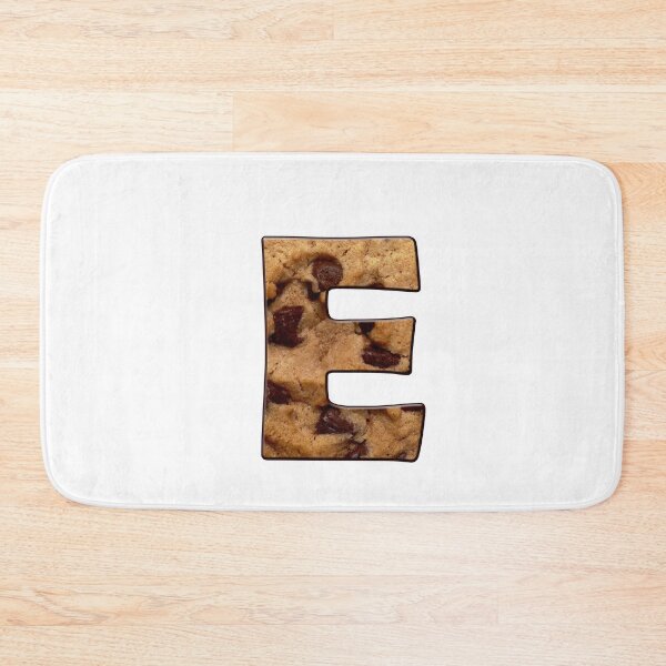 Item preview, Chocolate Chip Cookie Capital Letter E designed and sold by MoonsmileProd.