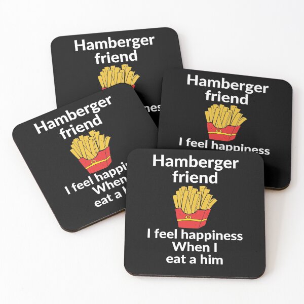 Item preview, Hamberger friend I feel happiness When I eat a him designed and sold by SusanneFurst.