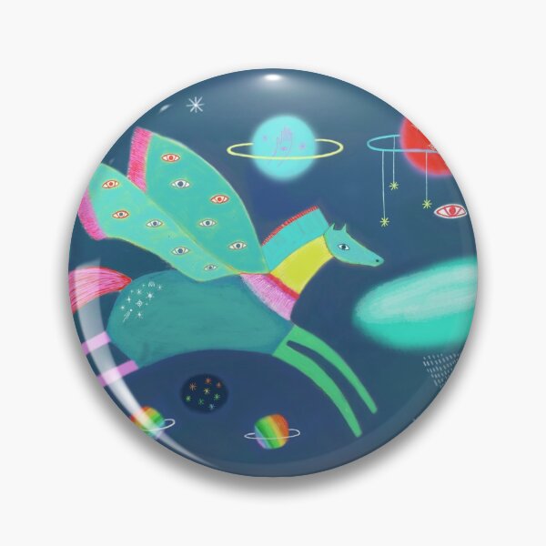 Item preview, Flying horse. designed and sold by Rachel Oldfield.