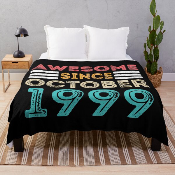 Item preview, Retro Vintage 21st Birthday - Awesome Since October 1999 designed and sold by meedTee.