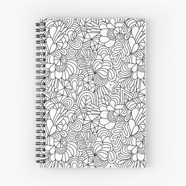 Item preview, Fun abstract cute doodles pattern designed and sold by kostolom3000.