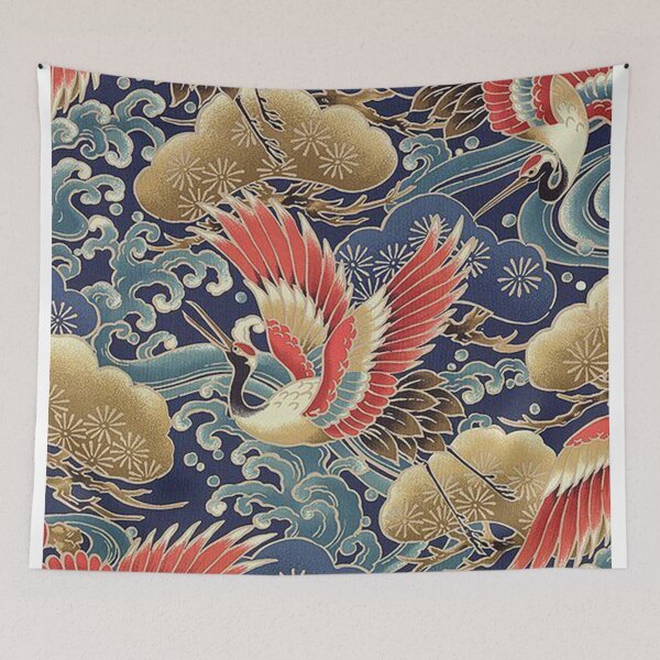 Item preview, Aesthetic Colorful Bird of Paradise designed and sold by lotusbud.