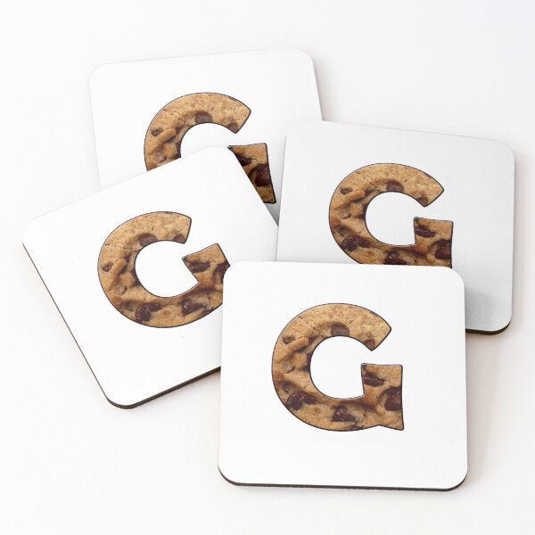 Item preview, Chocolate Chip Cookie Capital Letter G designed and sold by MoonsmileProd.