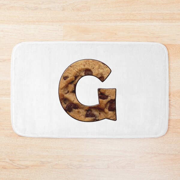 Item preview, Chocolate Chip Cookie Capital Letter G designed and sold by MoonsmileProd.