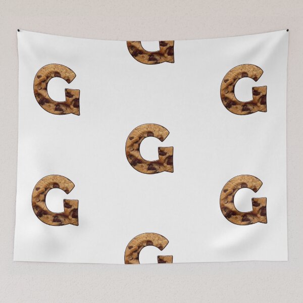 Item preview, Chocolate Chip Cookie Capital Letter G designed and sold by MoonsmileProd.