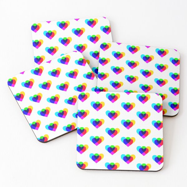 Item preview, Rainbow Heart Pride Pattern Design for Valentines Day designed and sold by Now-Thats-Crazy.