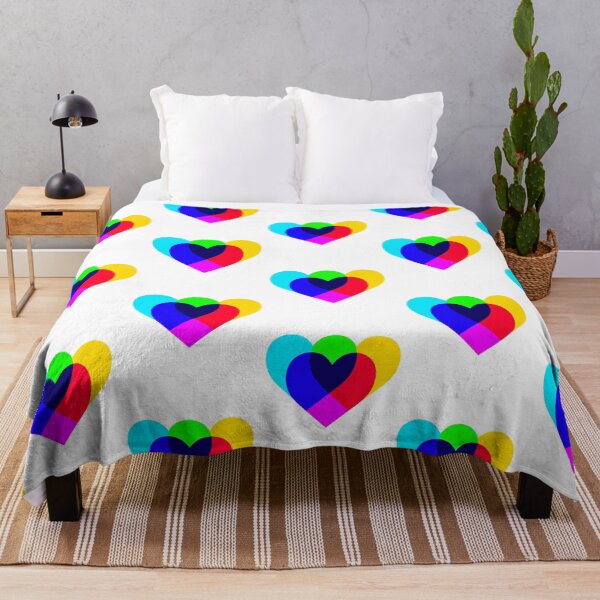 Item preview, Rainbow Heart Pride Pattern Design for Valentines Day designed and sold by Now-Thats-Crazy.
