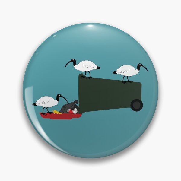 Item preview, Bin Chickens Eating Lunch on Sea Blue designed and sold by Digitaldingo.
