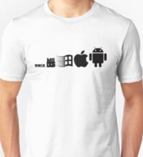 android evolution Unisex T-Shirt