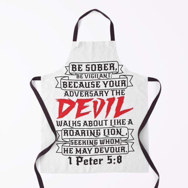 Item preview, 1 Peter 5:8 designed and sold by plushism.