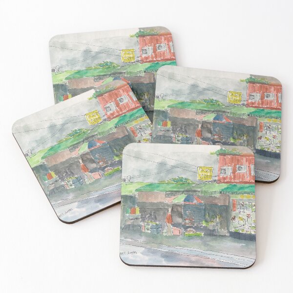 Item preview, Sketch of Traditional Market, Taipei, Taiwan designed and sold by Mimi Huang.