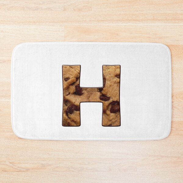 Item preview, Chocolate Chip Cookie Capital Letter H designed and sold by MoonsmileProd.