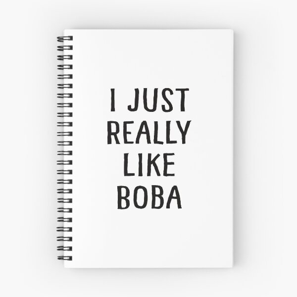 Item preview, I Just Really Like Boba designed and sold by teesaurus.