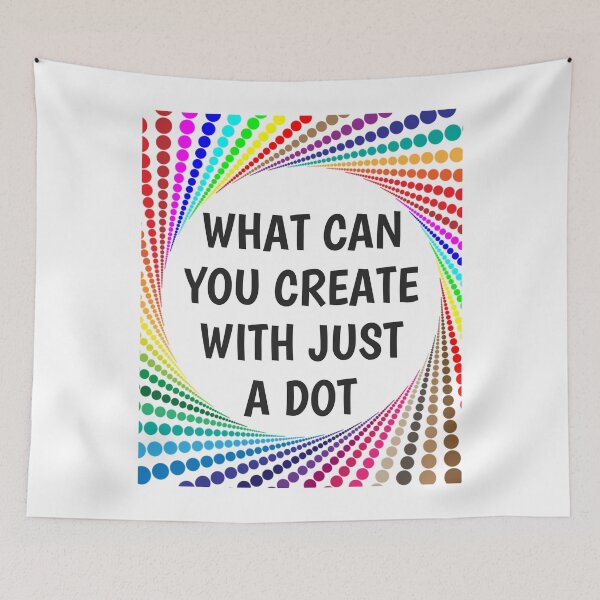 Item preview, International Dot Day 2020 What Can You Create With Just A Dot Perfect Dot Day designed and sold by naworas.