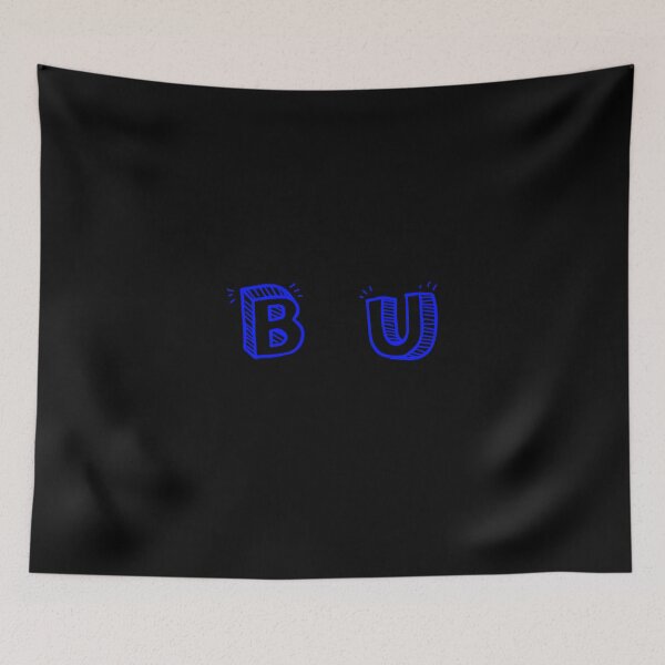 Item preview, Copy of  B  U (be you) smart design - blue -  designed and sold by That Store With the Fun Stuff.