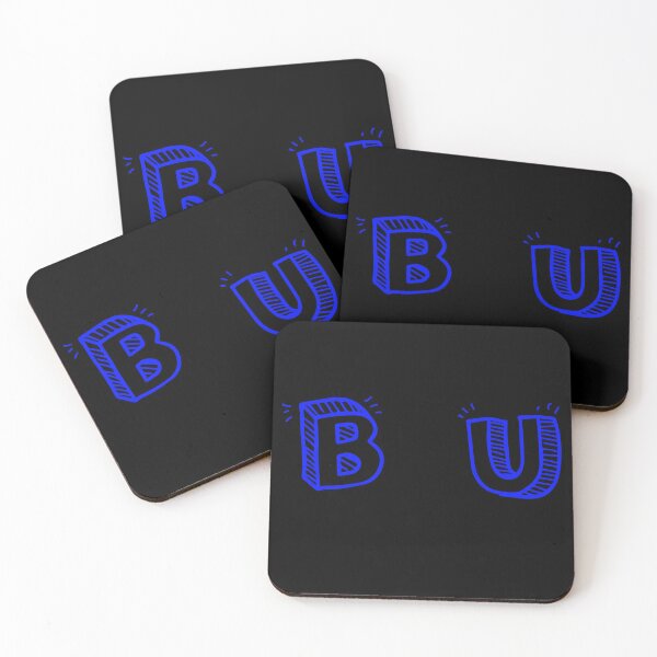 Item preview, Copy of  B  U (be you) smart design - blue -  designed and sold by That Store With the Fun Stuff.