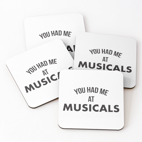 Item preview, You Had Me At Musicals designed and sold by teesaurus.