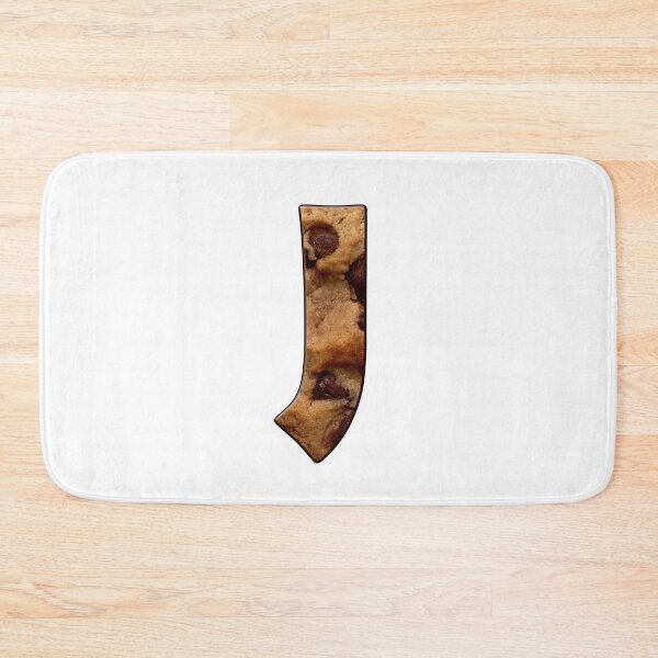 Item preview, Chocolate Chip Cookie Capital Letter J designed and sold by MoonsmileProd.