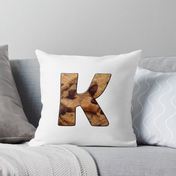 Item preview, Chocolate Chip Cookie Capital Letter K designed and sold by MoonsmileProd.