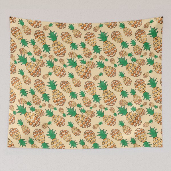 Item preview, seamless pattern with pineapple designed and sold by klabukova-y.