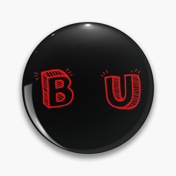 Item preview, Copy of Copy of  B  U (be you) smart design - red -  designed and sold by That Store With the Fun Stuff.