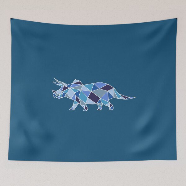 Item preview, Geometric colorful dinosaur designed and sold by The-Fancy-Space.