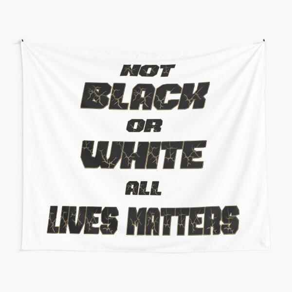 Not black or white Tapestry