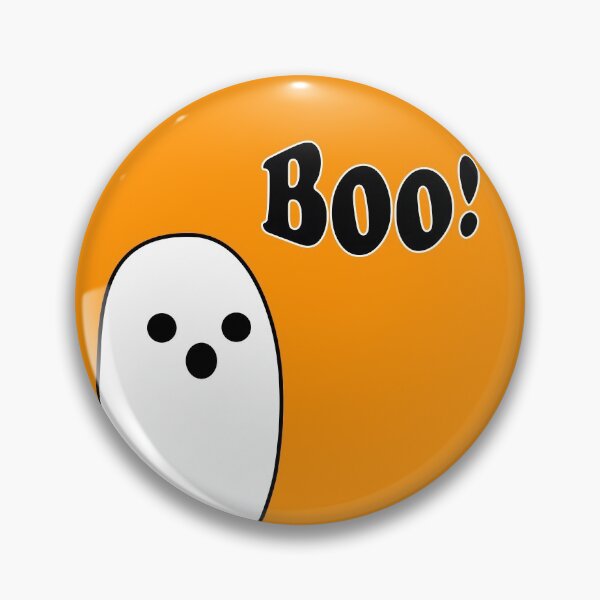 Item preview, Boo! Halloween Ghost Design Mask (Orange) designed and sold by Sipsta.