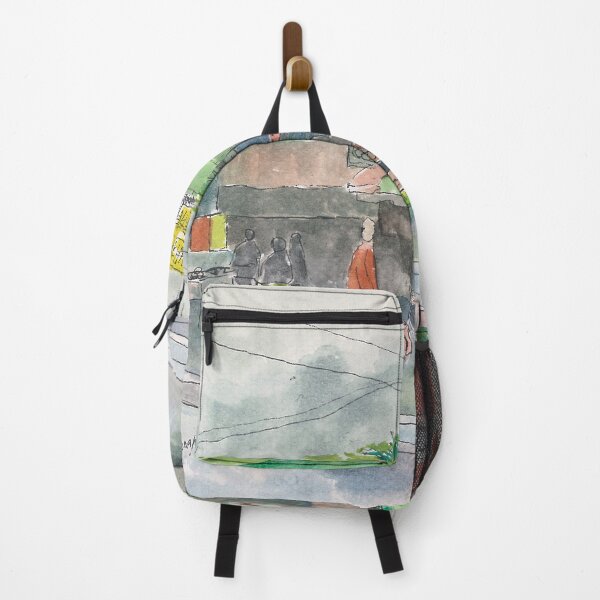 Item preview, Sketch of Traditional Market, Taipei, Taiwan designed and sold by Mimi Huang.