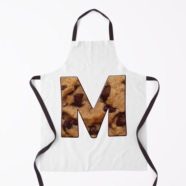 Item preview, Chocolate Chip Cookie Capital Letter M designed and sold by MoonsmileProd.