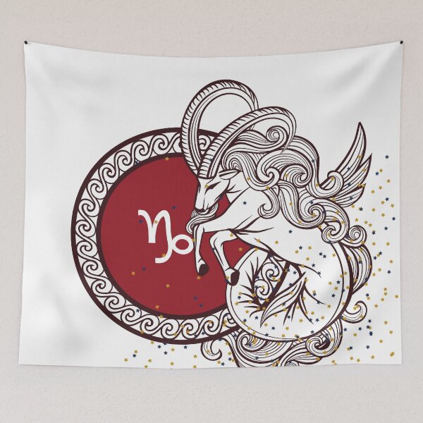Item preview, capricorn the goat of the zodiac sign designed and sold by Linger0418.