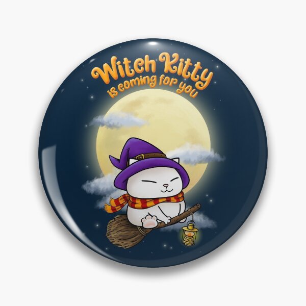 Item preview, Halloween Cat Witch Kitty is coming designed and sold by Takeda-art.