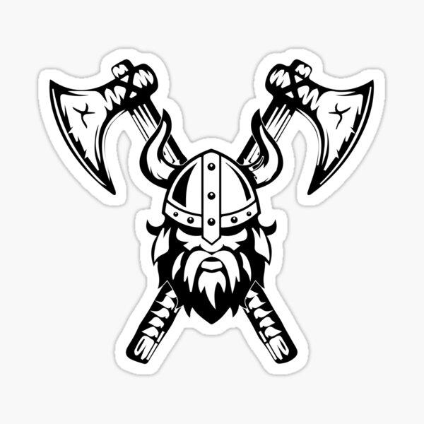 Viking Skull Crossed Axes Gifts & Merchandise | Redbubble