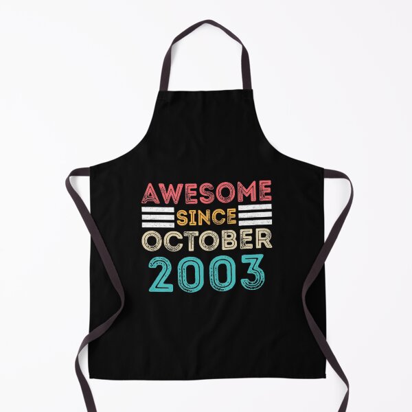Item preview, Retro Vintage 17th Birthday - Awesome Since October 2003 designed and sold by meedTee.