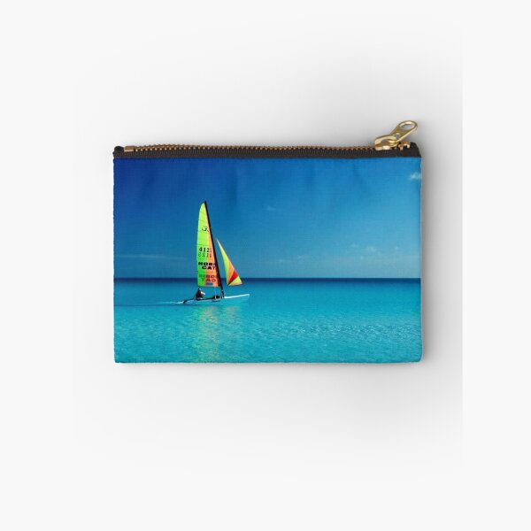 Item preview, Beautiful beach and sailboat - Cuban landscape designed and sold by HeckYeaDesigns.