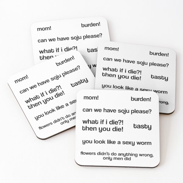 Item preview, SEVENTEEN - Funny Quotes Memes Pack WHAT IF I DIE [BUY MEDIUM OR LARGER FOR STICKER PACK] designed and sold by SugarSaint.