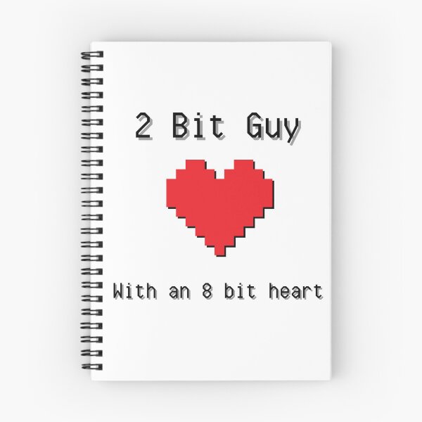 Item preview, 2 Bit Guy 8 Bit Heart designed and sold by narcocynic.