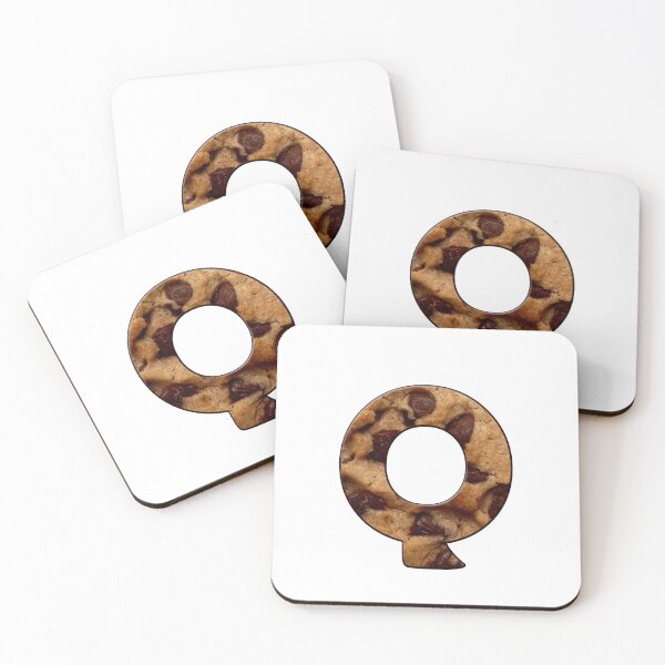 Item preview, Chocolate Chip Cookie Capital Letter Q designed and sold by MoonsmileProd.