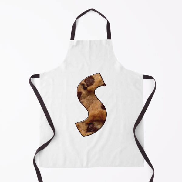 Item preview, Chocolate Chip Cookie Capital Letter S designed and sold by MoonsmileProd.