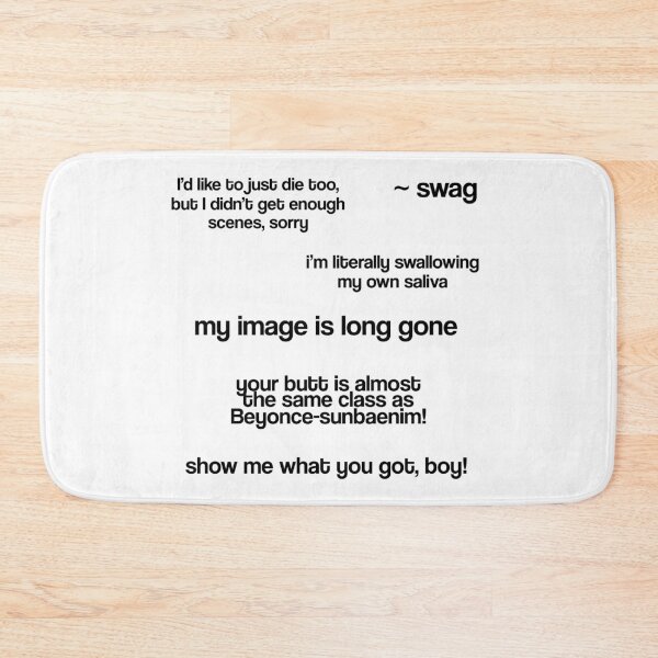 Item preview, SEVENTEEN - Funny Quotes Memes Pack MY IMAGE IS LONG GONE [BUY MEDIUM OR LARGER FOR STICKER PACK] designed and sold by SugarSaint.
