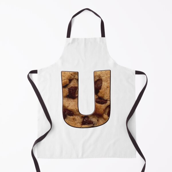 Item preview, Chocolate Chip Cookie Capital Letter U designed and sold by MoonsmileProd.