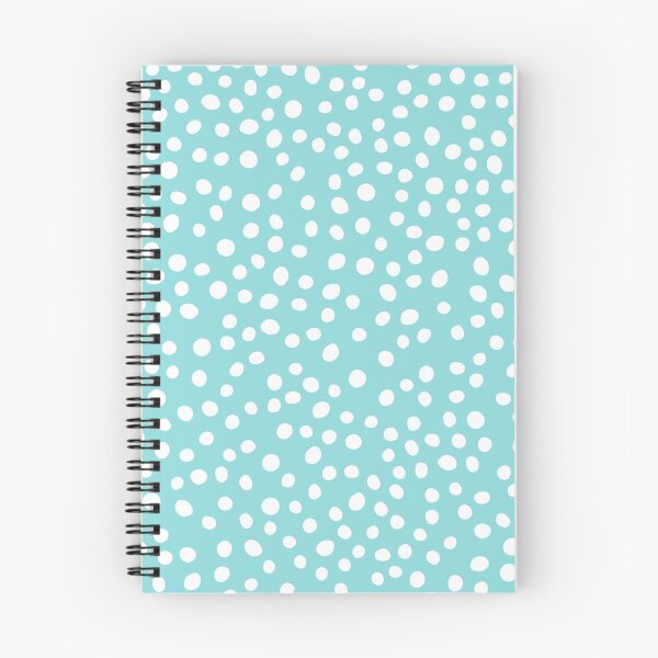Item preview, Baby Blue Pastel White Dots Pattern designed and sold by Vic Torys ☆.