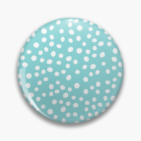 Item preview, Baby Blue Pastel White Dots Pattern designed and sold by Vic Torys ☆.