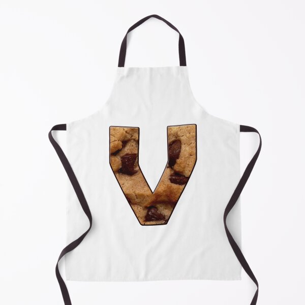 Item preview, Chocolate Chip Cookie Capital Letter V designed and sold by MoonsmileProd.