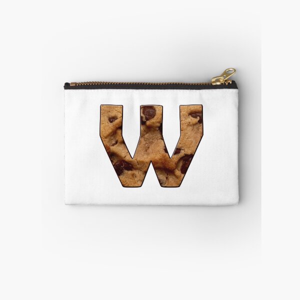 Item preview, Chocolate Chip Cookie Capital Letter W designed and sold by MoonsmileProd.