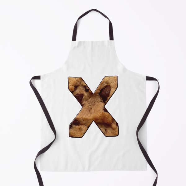 Item preview, Chocolate Chip Cookie Capital Letter X designed and sold by MoonsmileProd.