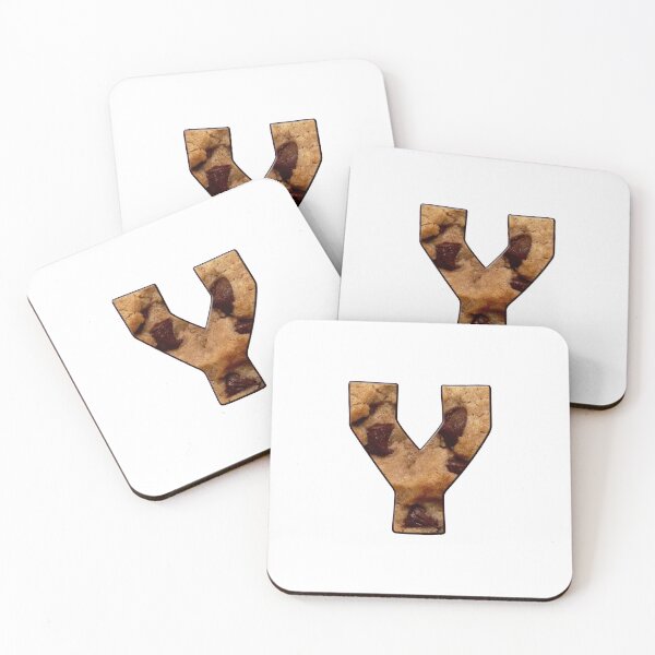 Item preview, Chocolate Chip Cookie Capital Letter Y designed and sold by MoonsmileProd.